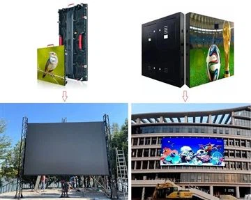 Εξωτερική οθόνη LED για διαφήμιση
